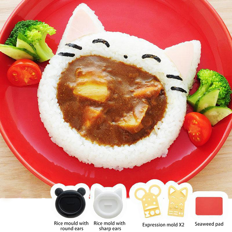 Kitchen Appliances On Sale - 1Pcs Cute Cartoon Cat Bear Sushi