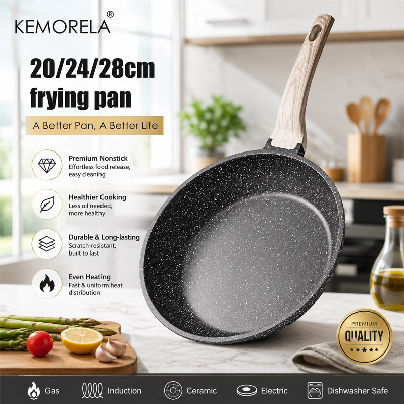 Electric Griddle Pancake - Nonstick Frying Pan Skillet 20/24/28cm Home