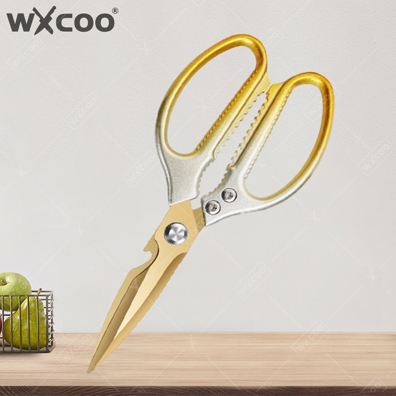 Kitchen Appliances For Cooking - WXCOO Stainless Steel Kitchen Scissor Shears