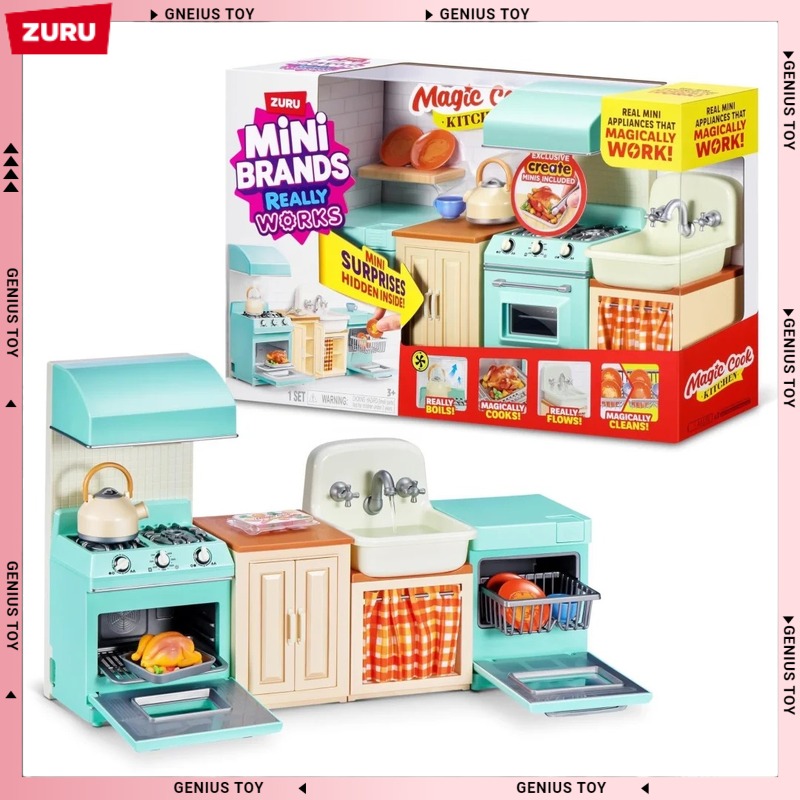 Kitchen Appliances For Cooking - Zuru Mini Brands Magic Cook Kitchen