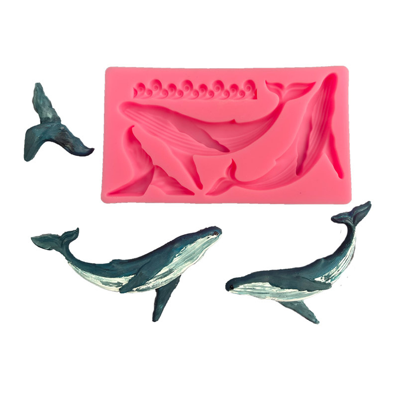Kitchen Appliances On Sale - DIY Whale Silicone Mold Ocean Series