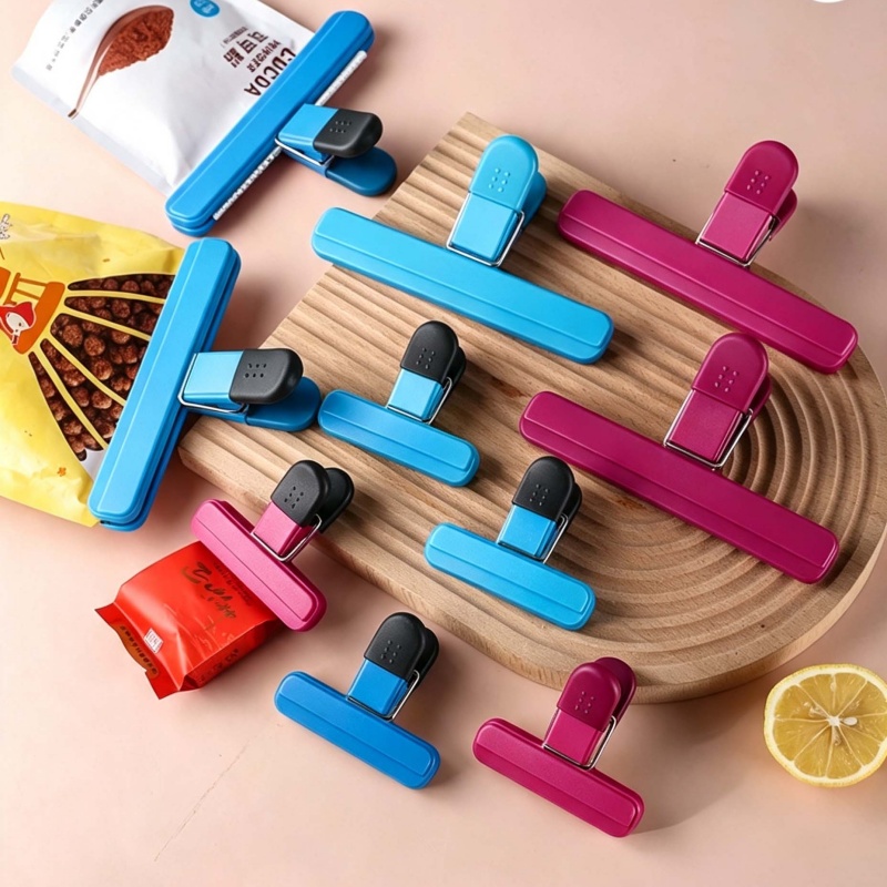 Kitchen Appliances On Sale - 4Pcs Portable Plastic Bag Sealing Clips,Food