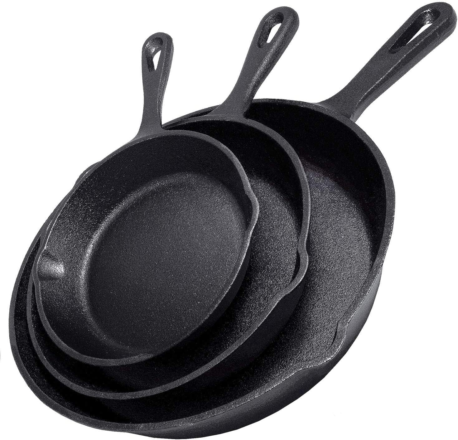 Electric Griddle Pancake - 14/16/20cm Cast Iron Frying Pan Non-stick