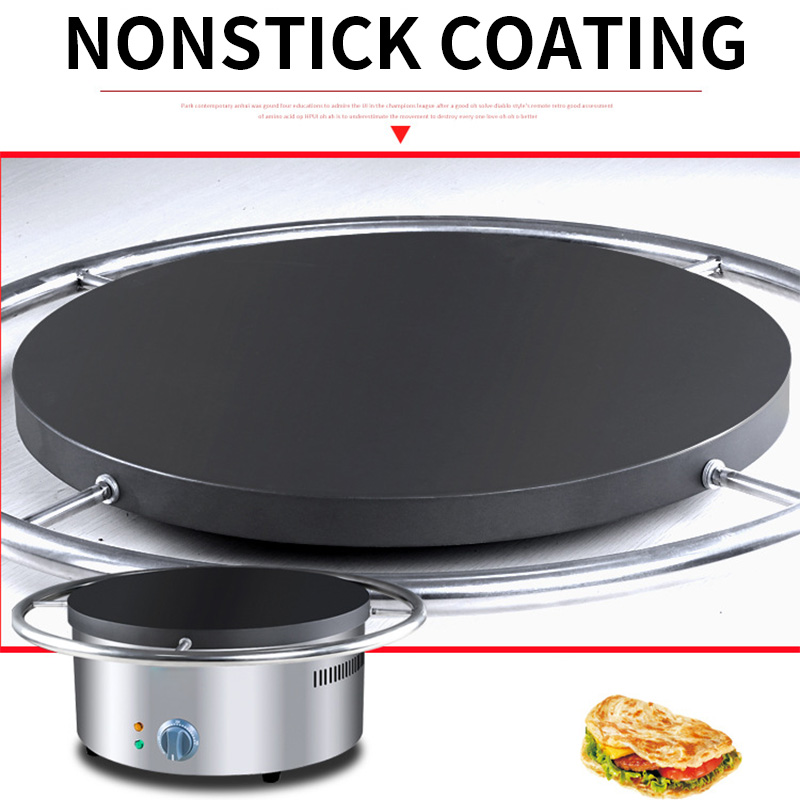 Electric Griddle Pancake - Manual Rotating Electric Pancake Griddle, Traditional