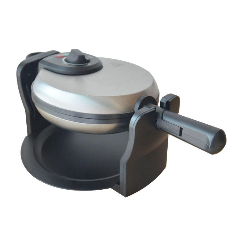 220V Flip Waffle Maker Round P - Electric Griddle Pancake ulasan dan harga