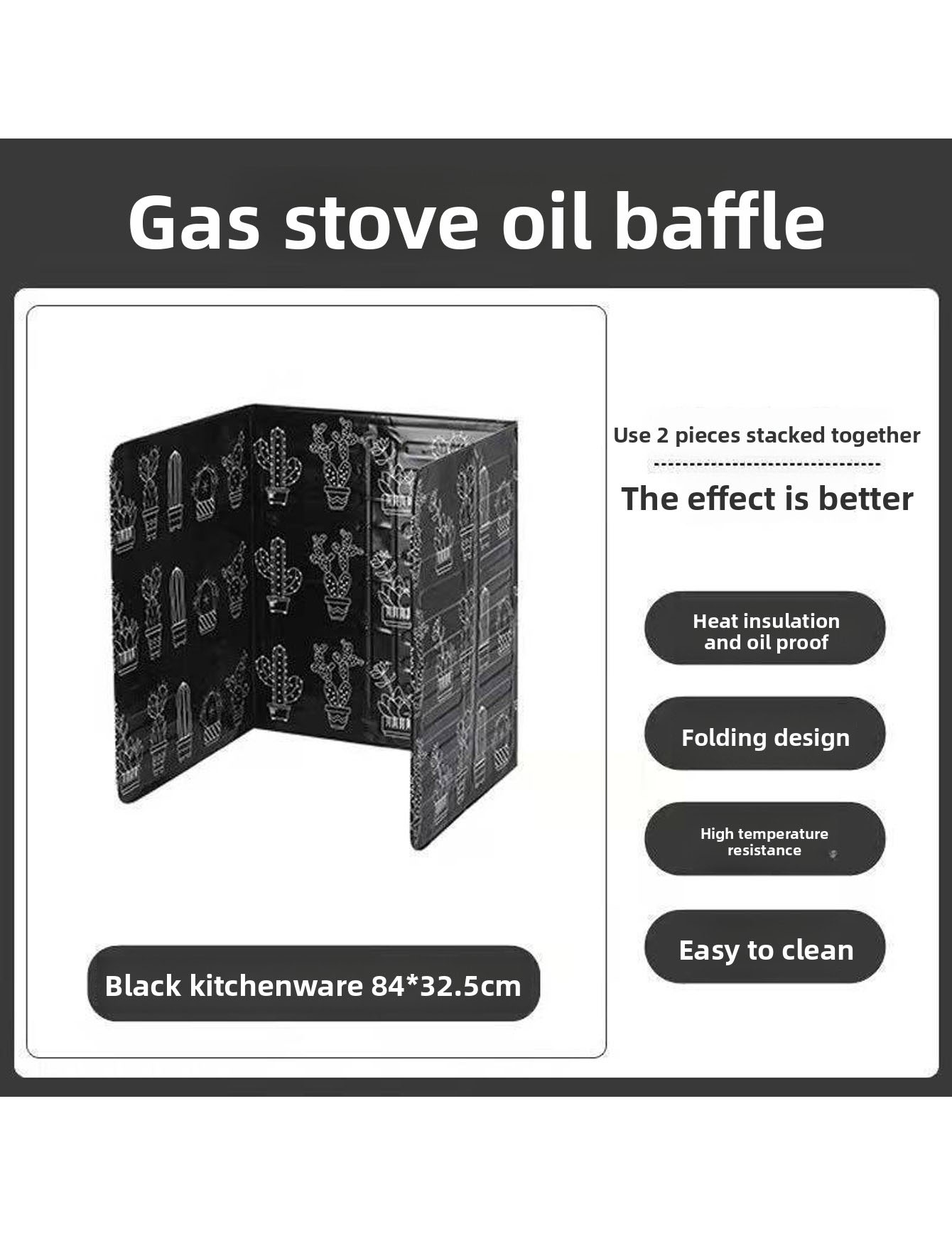 3PCS Kitchen oil baffle, stove - Kitchen Appliances Gas Stove ulasan dan harga
