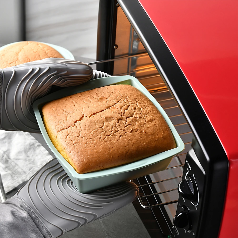 1/4Pcs Silicone Square Cake Mo - Kitchen Appliances On Sale ulasan dan harga