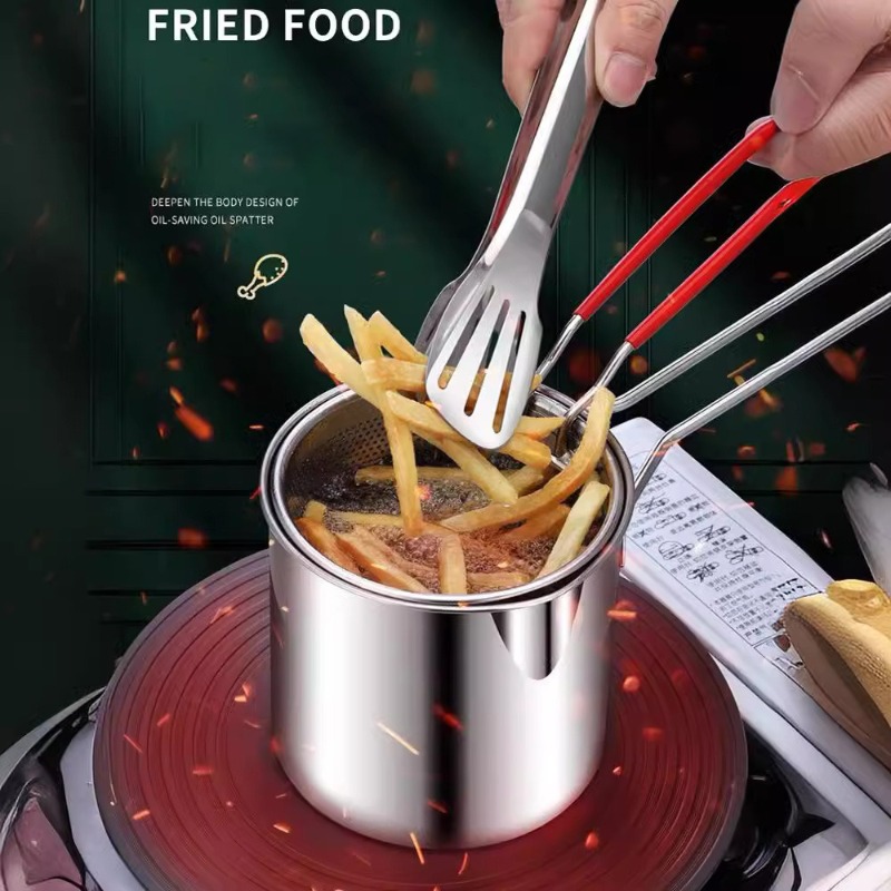 304 Stainless Steel Deep Fryer - Kitchen Appliances For Cooking ulasan dan harga