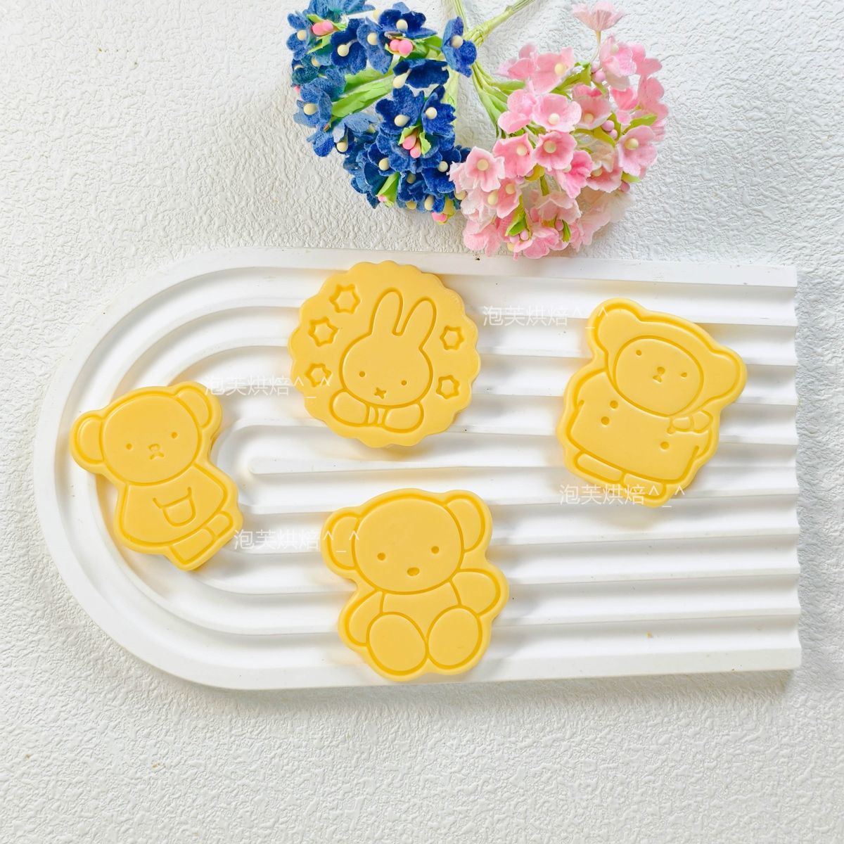 Cute 3D Press Cookie Mold with - Kitchen Appliances On Sale ulasan dan harga