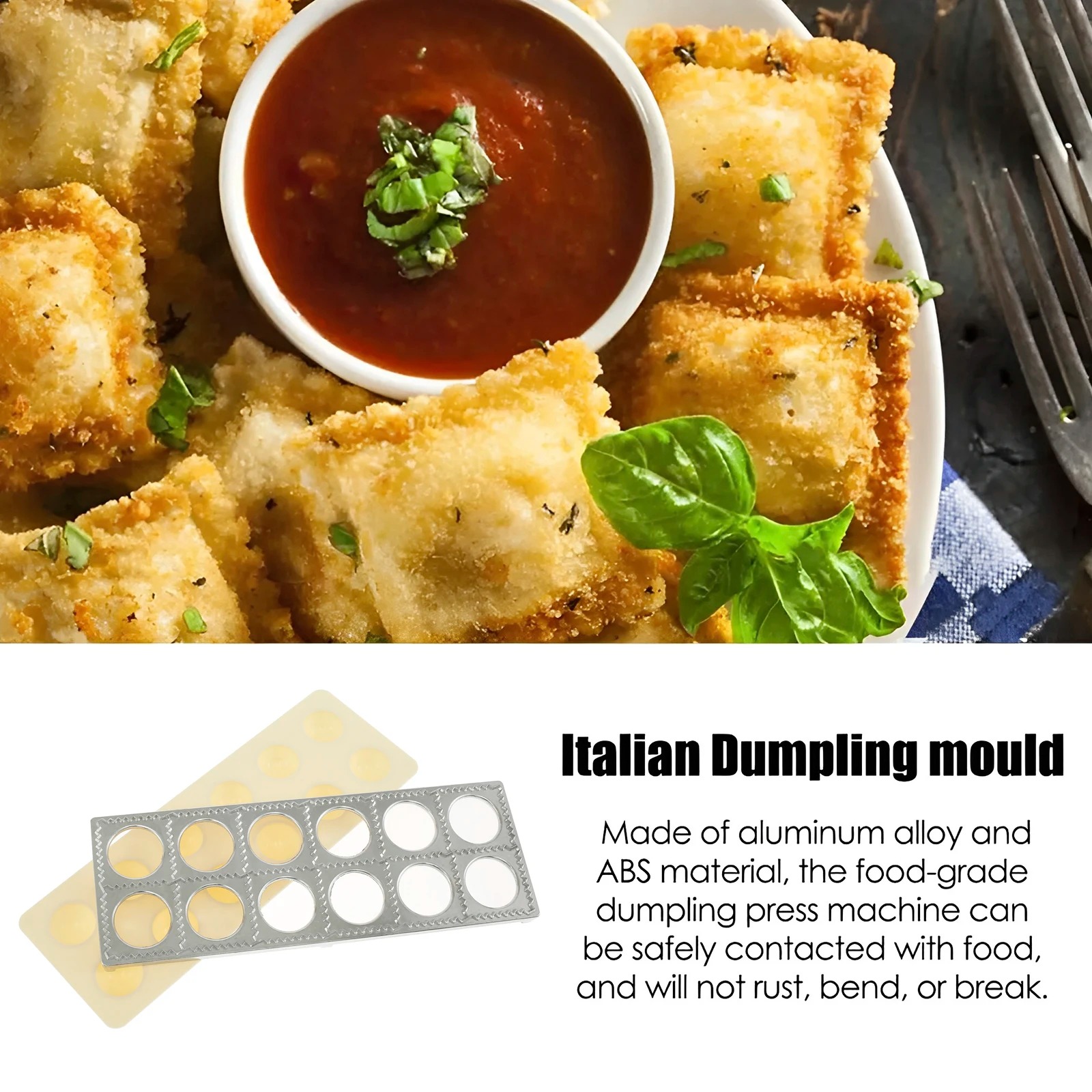Dumpling Mold 12 Holes Ravioli - Kitchen Appliances On Sale ulasan dan harga