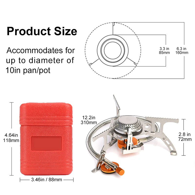 Camping Gas Stove Portable Fol - Kitchen Appliances Gas Stove ulasan dan harga