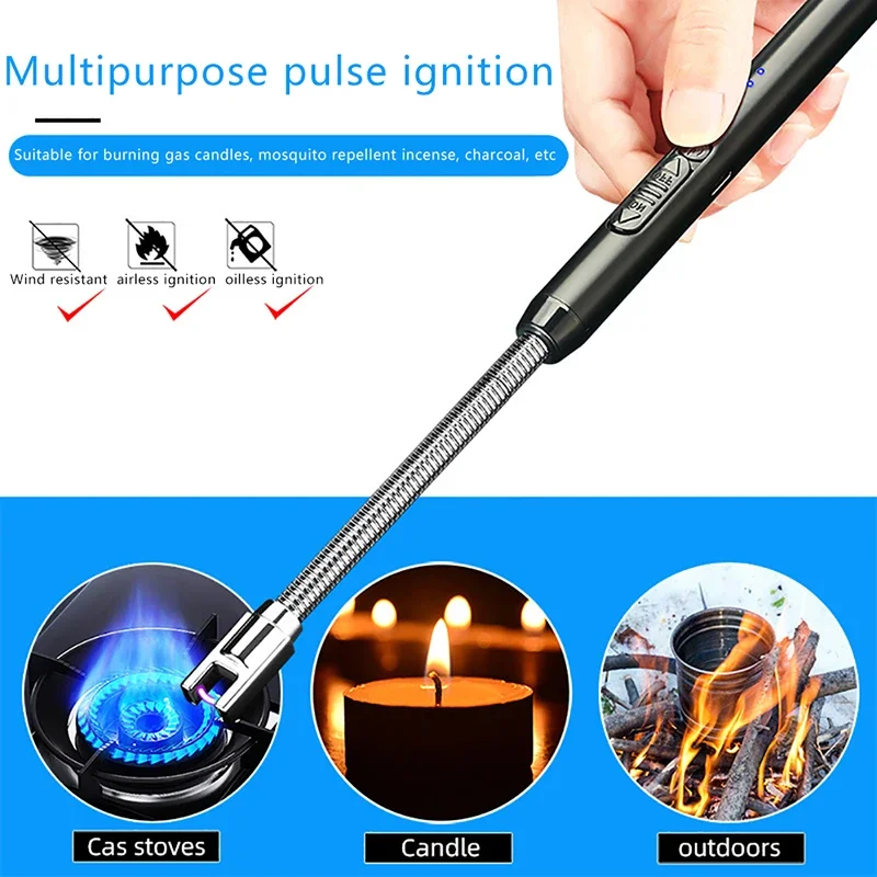 USB Rechargeable Arc Flameless - Kitchen Appliances Gas Stove ulasan dan harga