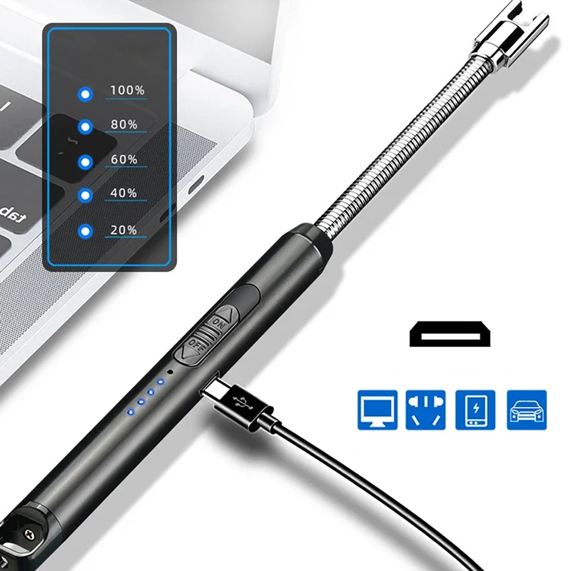USB Rechargeable Arc Flameless - Kitchen Appliances Gas Stove ulasan dan harga