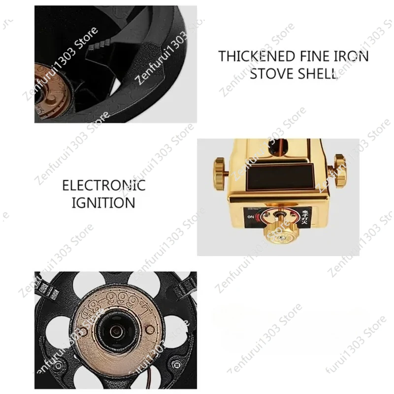 Commercial Fierce Fire Gas Sto - Kitchen Appliances Gas Stove ulasan dan harga
