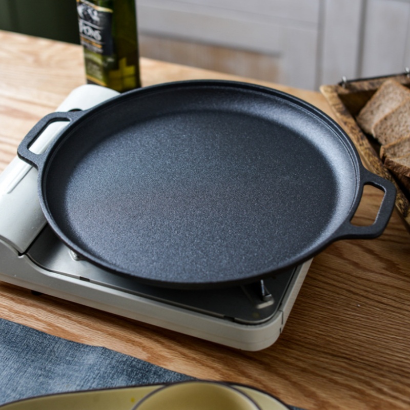 JUSTINLAU Double-Ear Frying Pa - Electric Griddle Pancake ulasan dan harga
