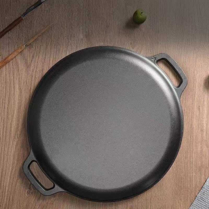 JUSTINLAU Double-Ear Frying Pa - Electric Griddle Pancake ulasan dan harga