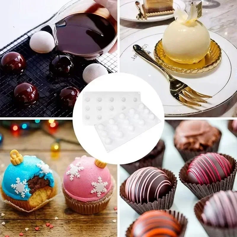 3D Sphere Silicone Mold For Mo - Kitchen Appliances On Sale ulasan dan harga