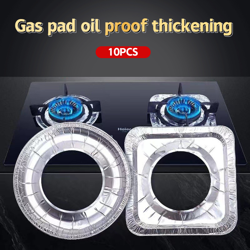 10Pcs/set Thickened Aluminum F - Kitchen Appliances Gas Stove ulasan dan harga