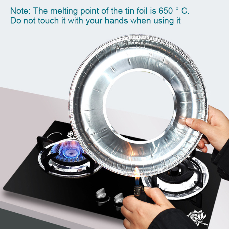10Pcs/set Thickened Aluminum F - Kitchen Appliances Gas Stove ulasan dan harga