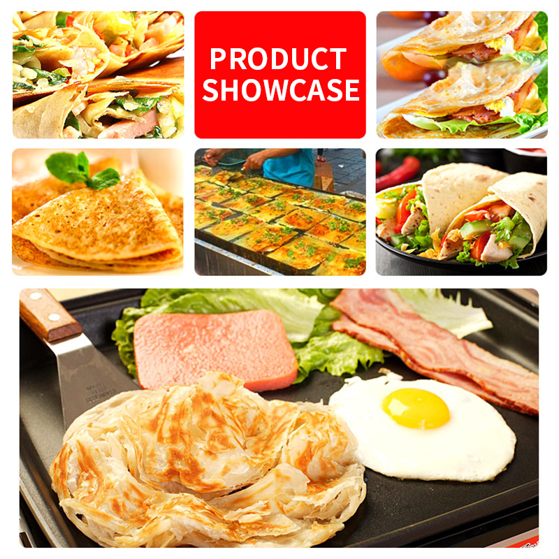 Manual Rotating Electric Panca - Electric Griddle Pancake ulasan dan harga