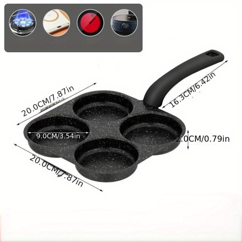 Egg Frying Pan Nonstick Pancak - Electric Griddle Pancake ulasan dan harga